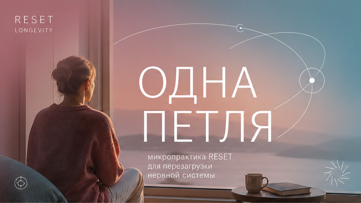 Спокойная сцена у окна: взрослый сидит спиной в мягком свете, без лица, палитра dusty rose и slate teal