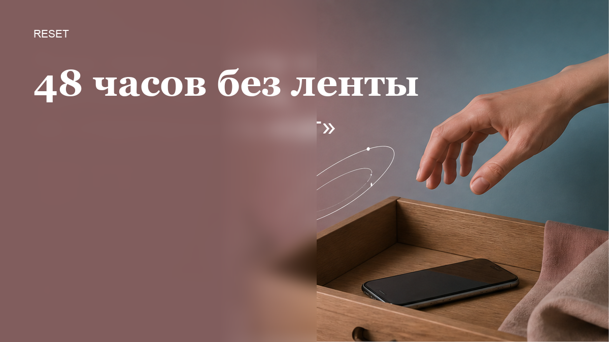 Как провести цифровой детокс на 48 часов и не сорваться?